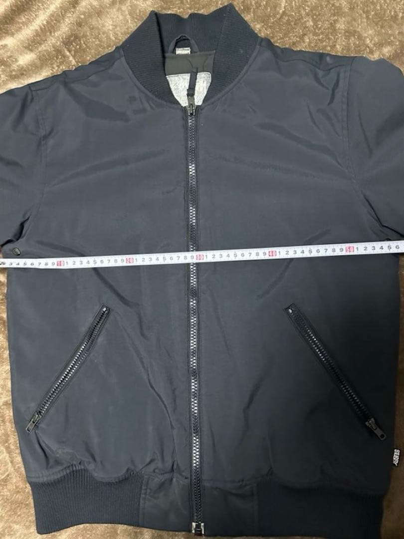 Old Stussy MA-1 ジャケット M ブラック