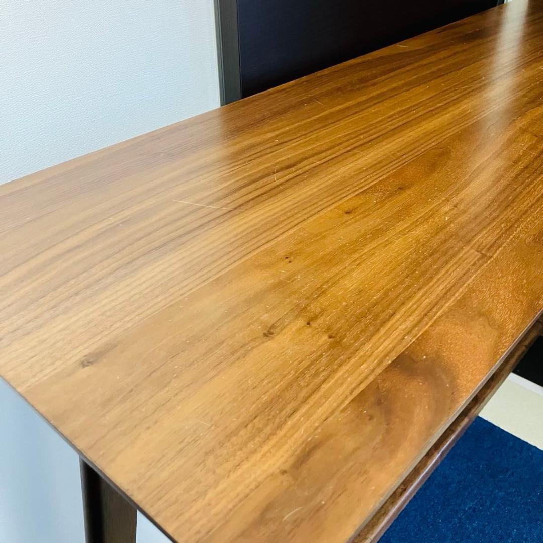 ニトリ カウンターテーブル フィルン ミドルブラウン 木製 NITORI