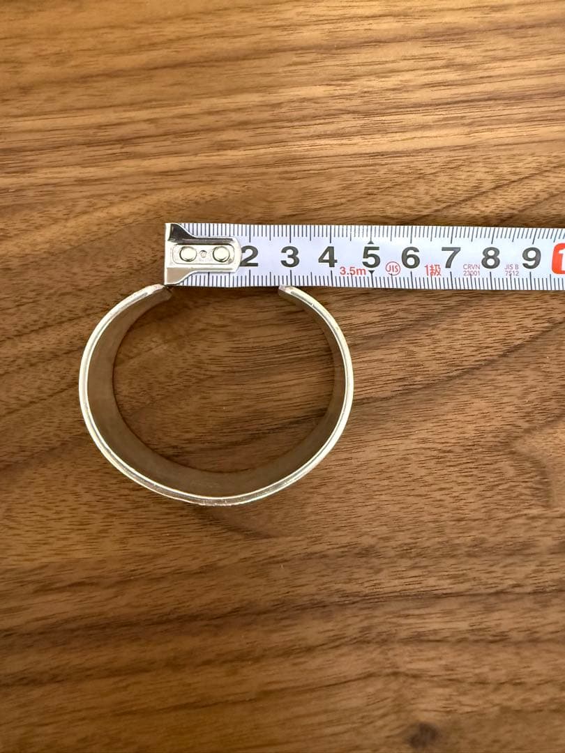 ブルースモーガン　ナバホ族　バングル　インディアンジュエリー