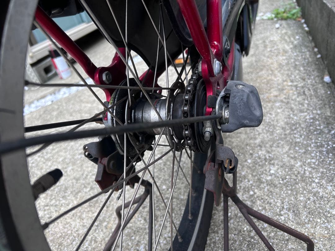 YAMAHAヤマハPAS 電動アシスト自転車　チャイルドシートバッテリー2個付き