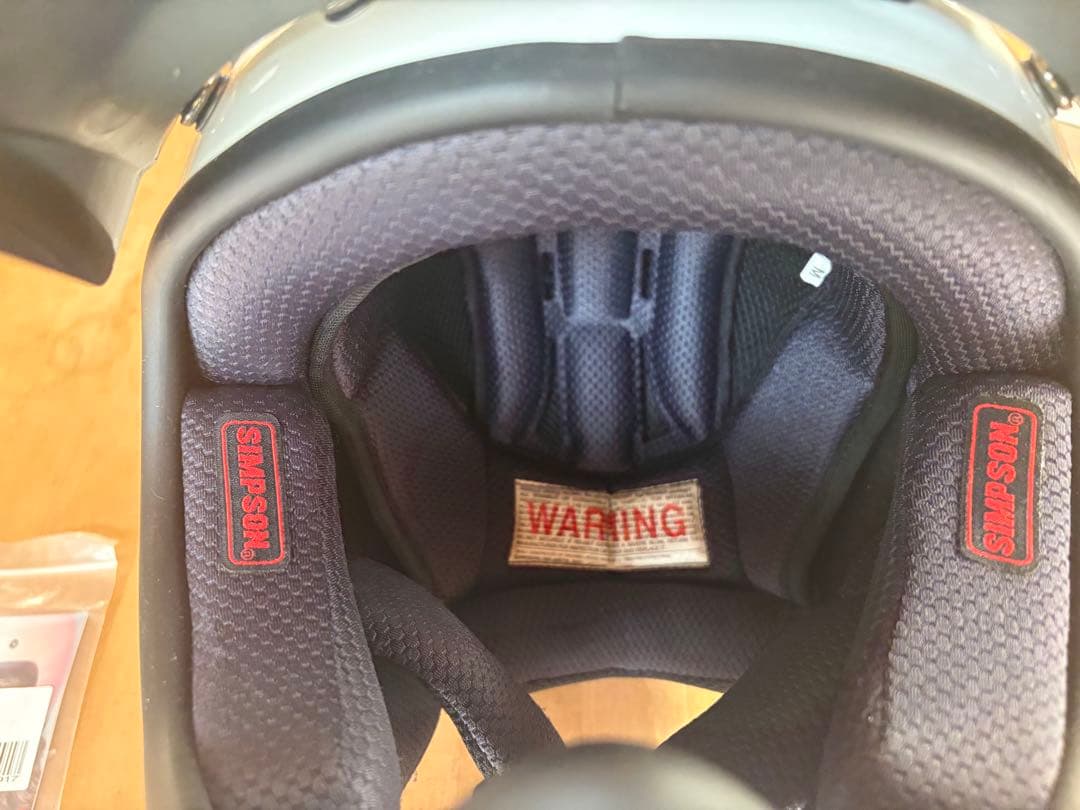 SIMPSOM M50 フルフェイスヘルメット　美品　おまけ付き