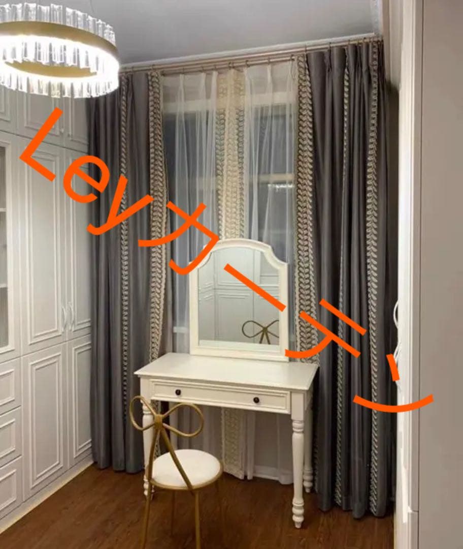 leysz5 レースカーテン　シンプル　4枚入り　高級　おしゃれ　レースカーテン