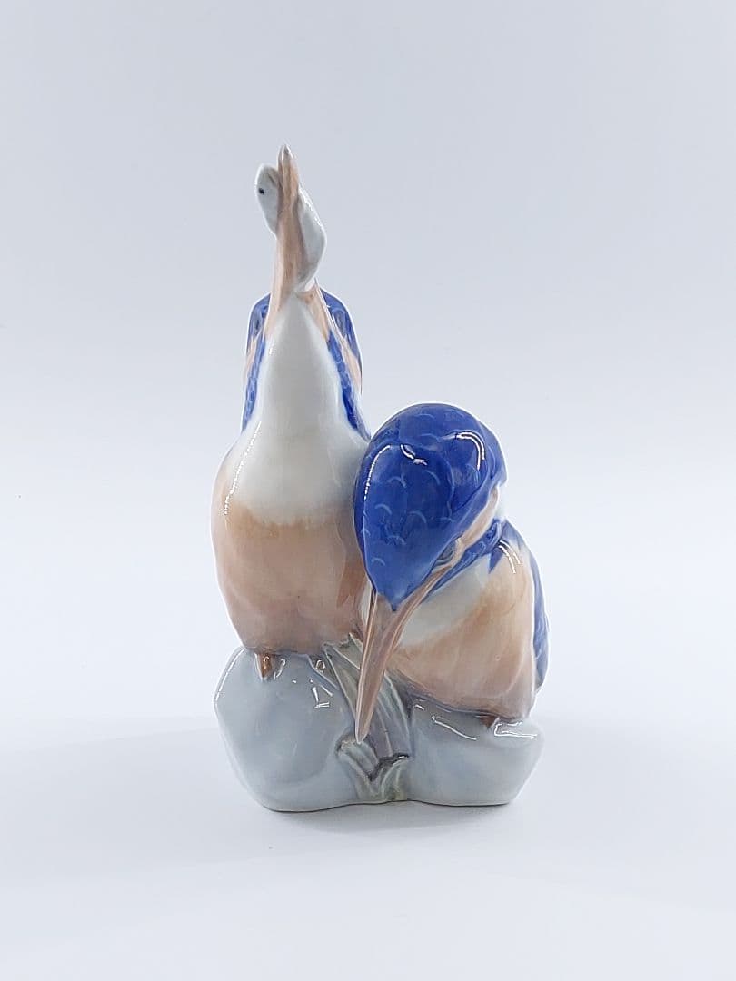 ロイヤルコペンハーゲン カワセミ フィギュリン 鳥 陶器 置物 高さ18.2cm