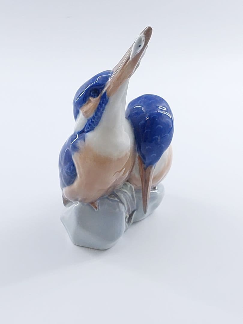 ロイヤルコペンハーゲン カワセミ フィギュリン 鳥 陶器 置物 高さ18.2cm