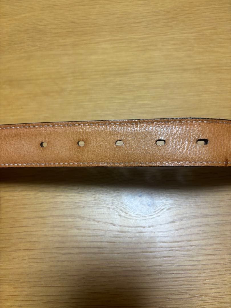 GANZO ブライドルベルト 黒 L size