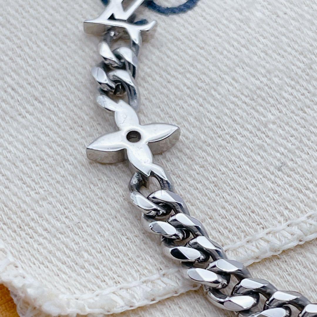 LOUIS VUITTON ブレスレット　ブラスレ　ロウ　チェーン　モノグラム