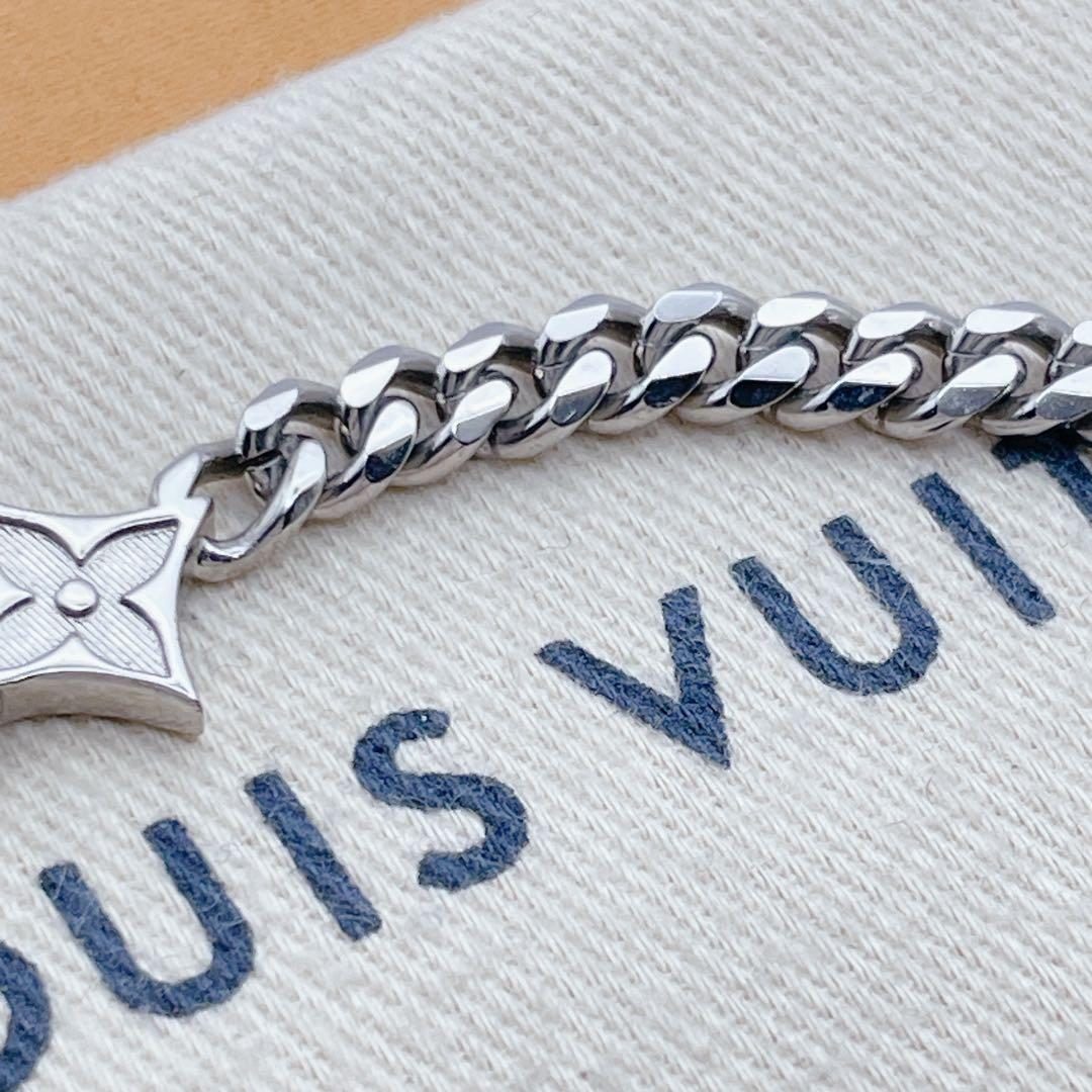 LOUIS VUITTON ブレスレット　ブラスレ　ロウ　チェーン　モノグラム