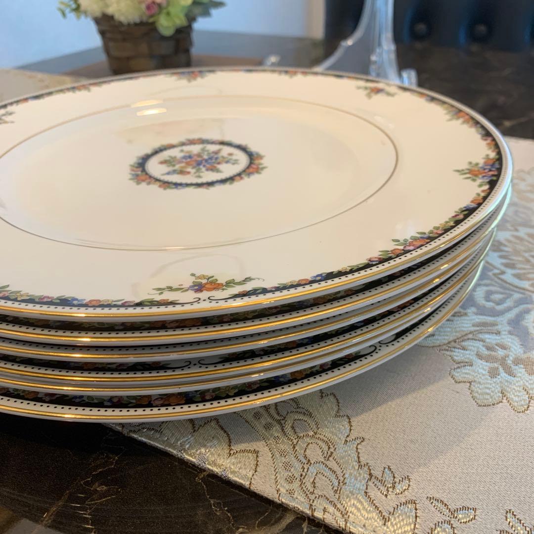 ウェッジウッド オズボーン　27cmディナープレート 6枚　27.5cm大皿