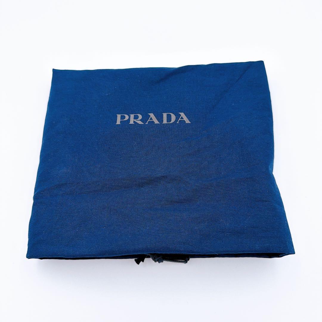 極美品✨PRADA プラダ キャップ 三角ロゴ 白