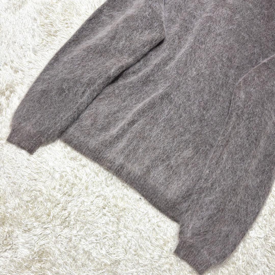 美品 Cloveru Simple Wool Mohair Cardigan