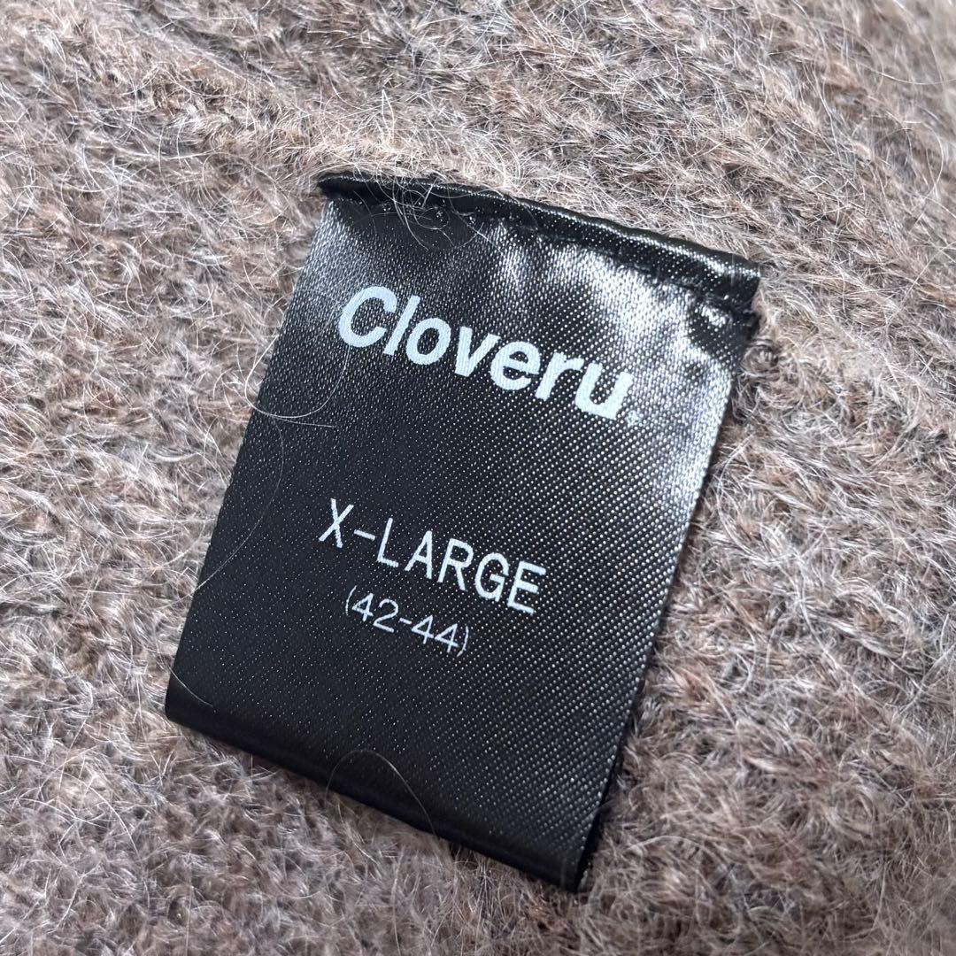 美品 Cloveru Simple Wool Mohair Cardigan