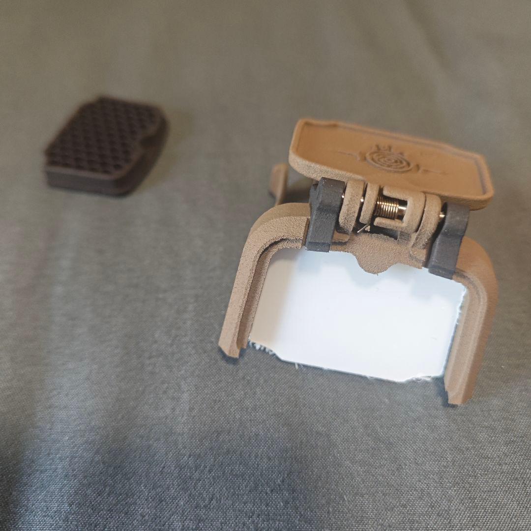 白*ん様 EOTech EXPS3用 ホロサイト 防弾 カバー FDE