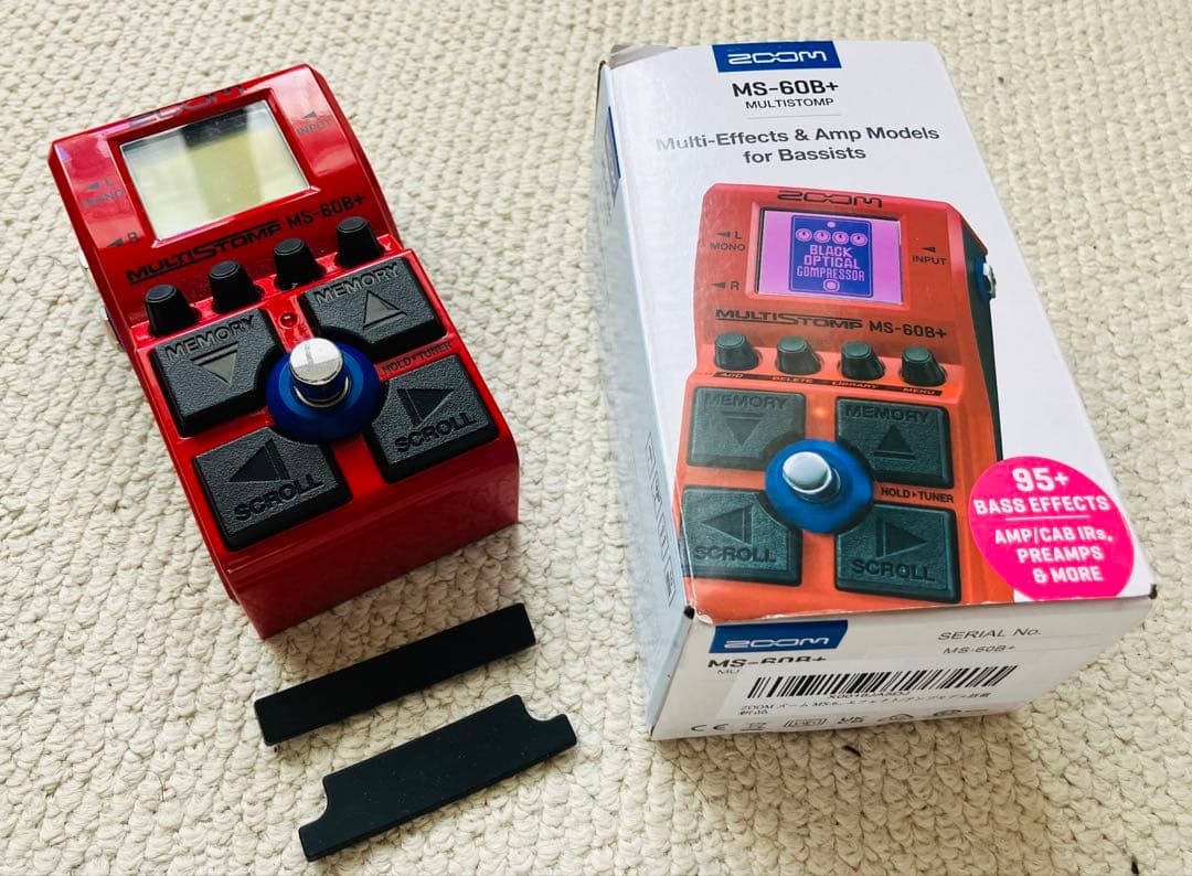 ◎ZOOM MULTISTOMP MS-60B+ 完動品 状態良好です◎