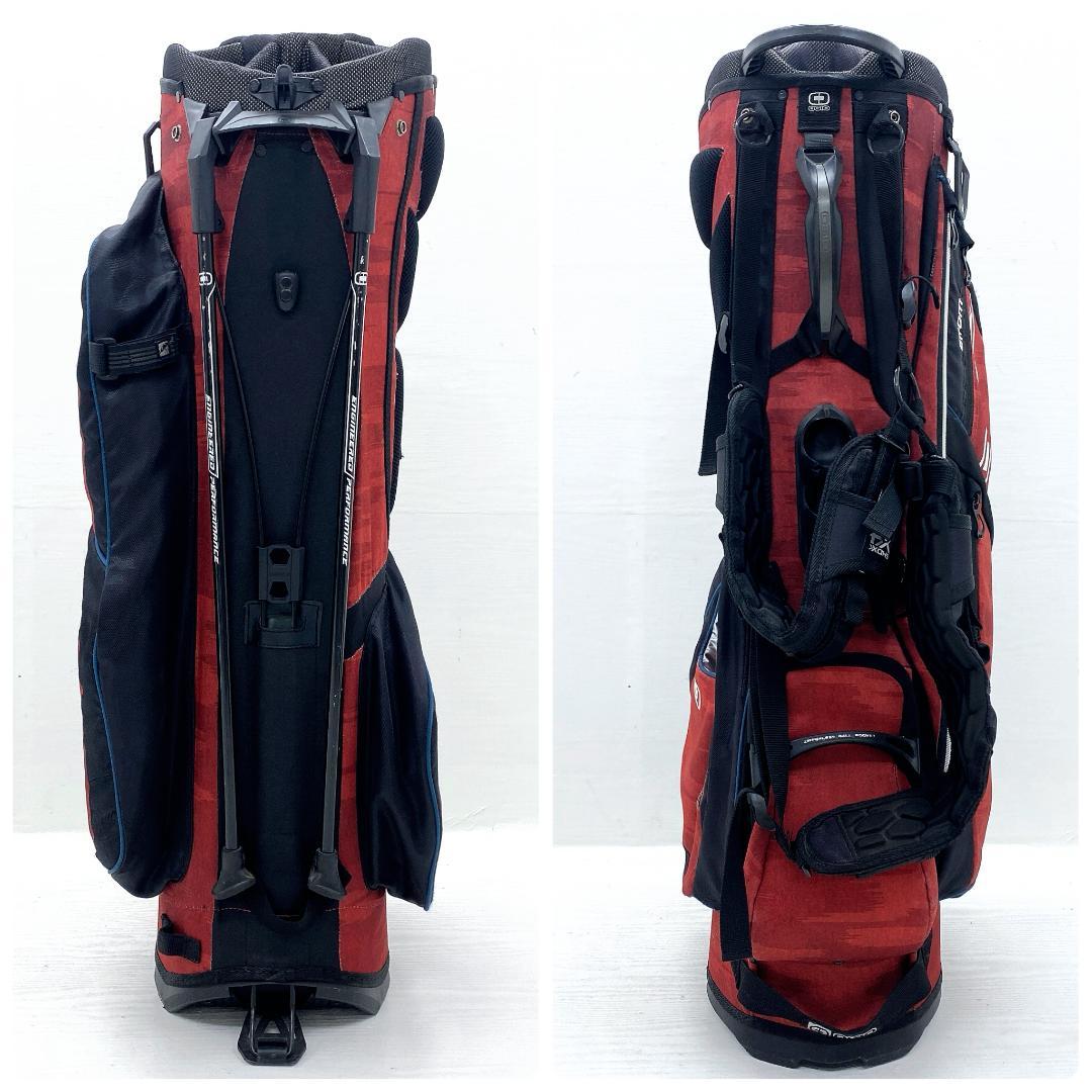 OGIO オジオ GROM キャディバッグ ゴルフバッグ 12型 スタンド式