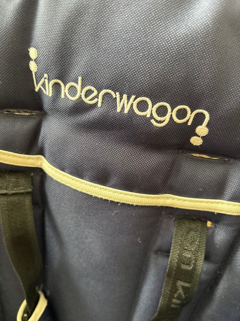 inderwagon 2人乗りベビーカー ネイビー