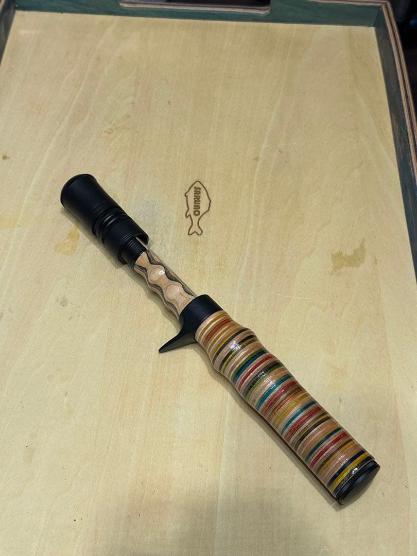 ベイトグリップ　トップウォーター 渓流　ハンドメイドグリップ