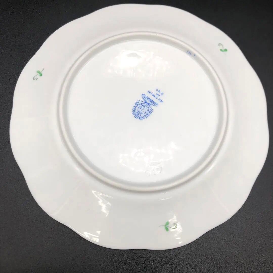 R【未使用品】HEREND ヘレンド 洋食器 ウィーンの薔薇　プレートセット