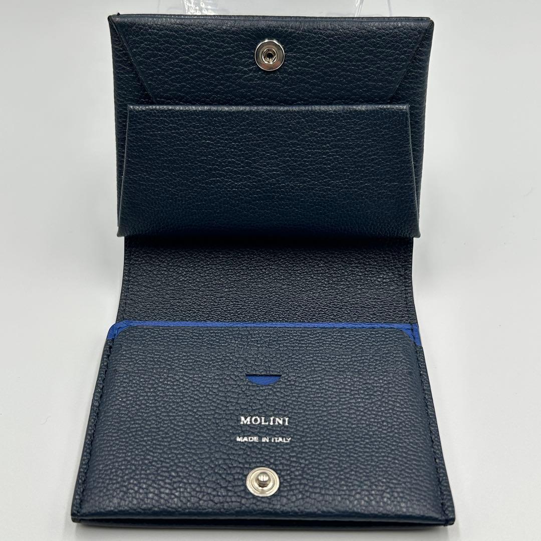 【MOLINI】Bifold Compact Wallet イタリア製 折り財布