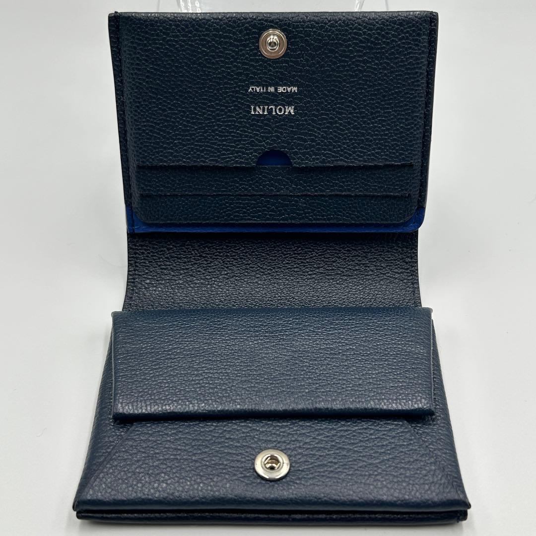 【MOLINI】Bifold Compact Wallet イタリア製 折り財布