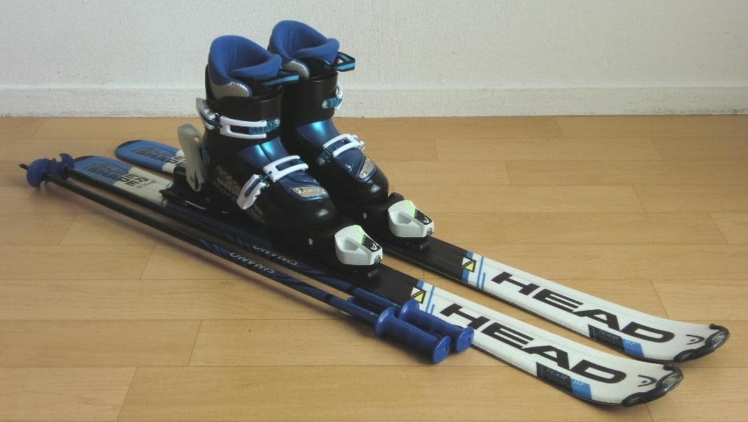 ■■1月限定■送料無料■HEAD■子供用スキーセット■117/22■WAX済■■