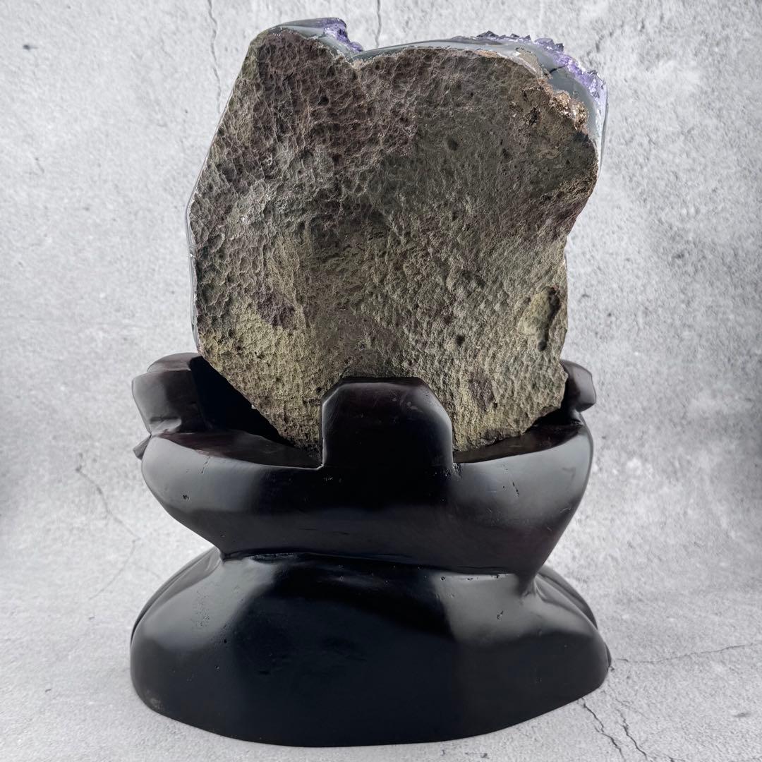 G-133アメジストクラスター ドーム 原石 天然石 パワーストーン　カルサイト