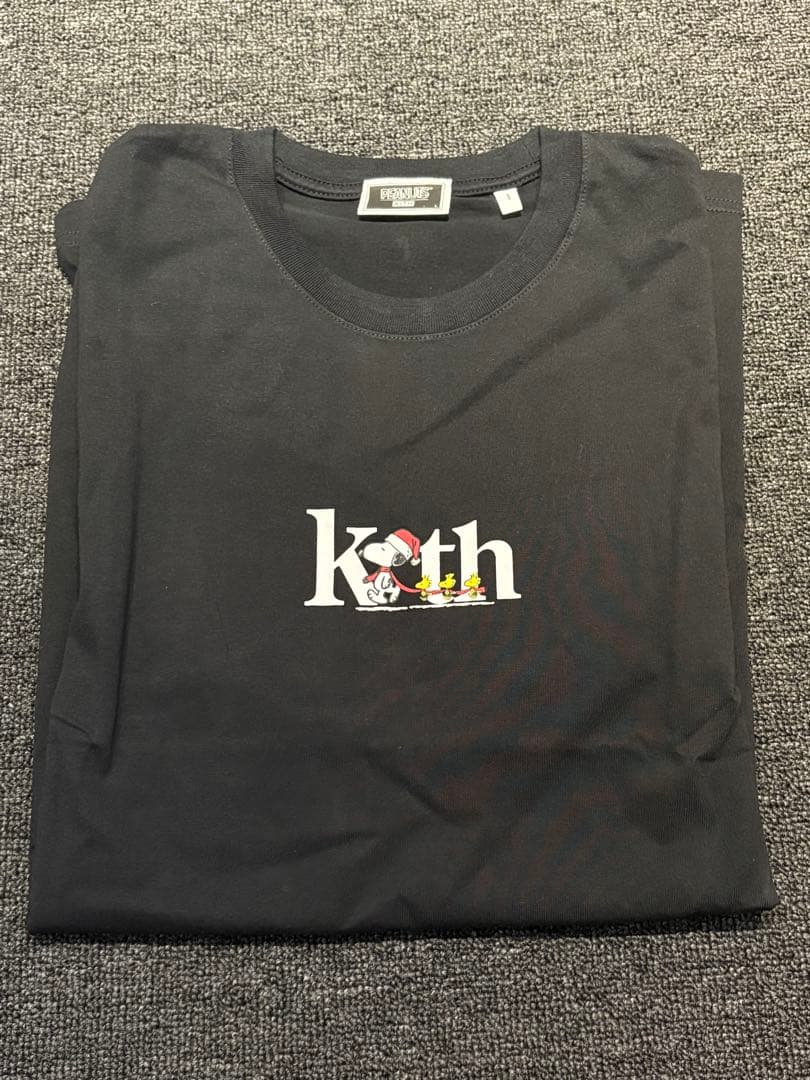 Kith Peanuts Serif Tee 半袖Tシャツ L