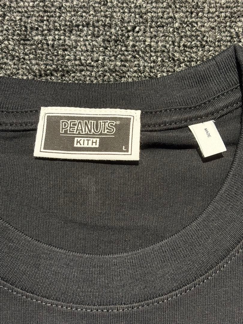 Kith Peanuts Serif Tee 半袖Tシャツ L