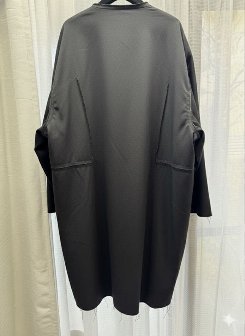 【ヨウジヤマモト】B yohji yamamoto 断ち切り ロングコート