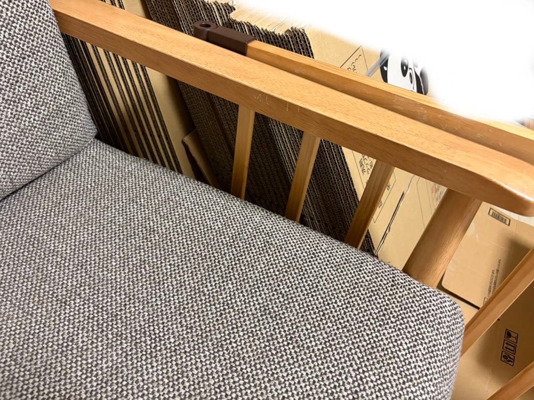 ニトリ　ソファ　マイス　3人掛け