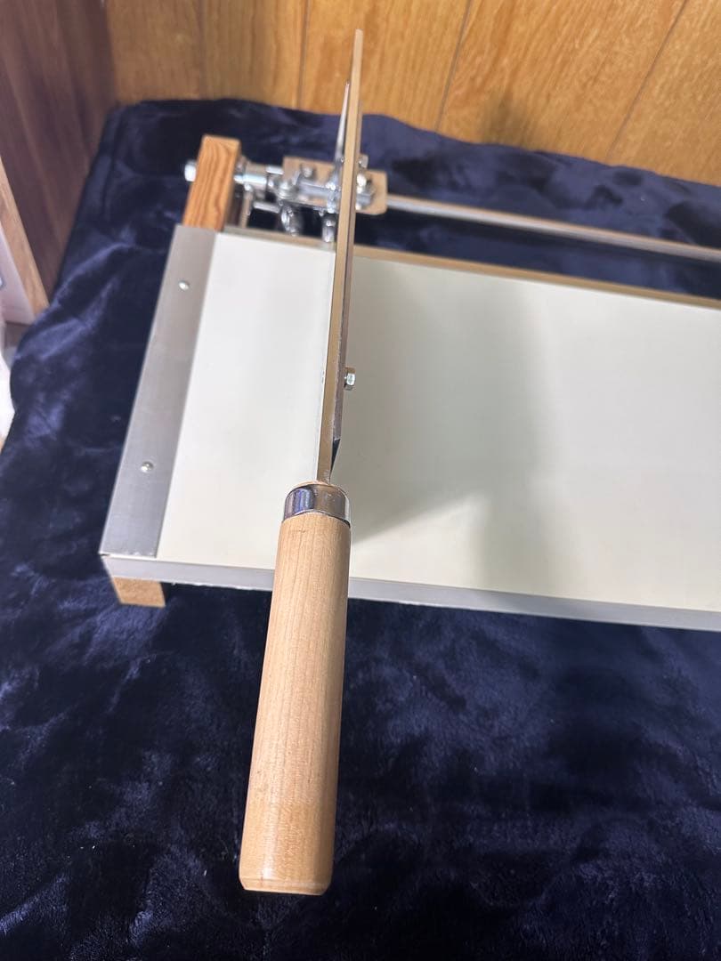 希少 スライド式 めん切りカッター 業務用