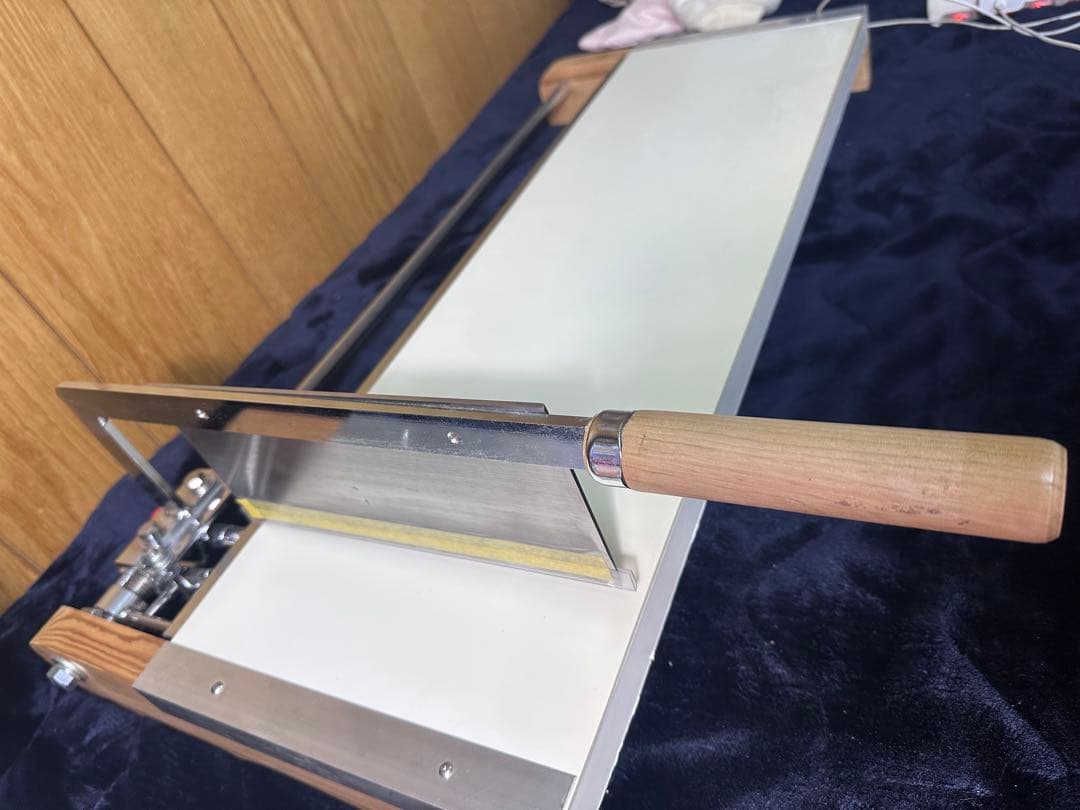 希少 スライド式 めん切りカッター 業務用