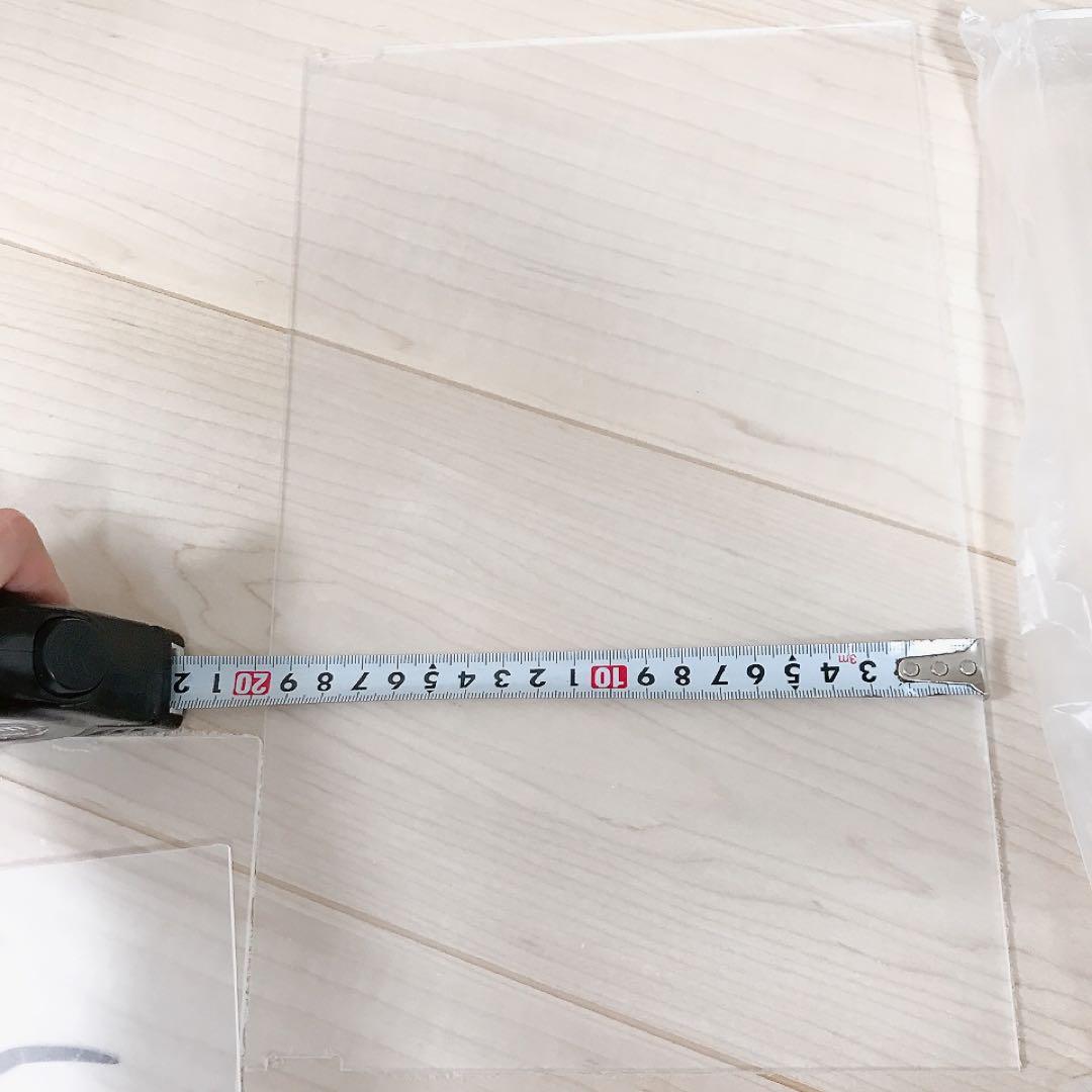 アクリル ディスプレイケースフィギュアケース 31x16x23cm三段ステージ