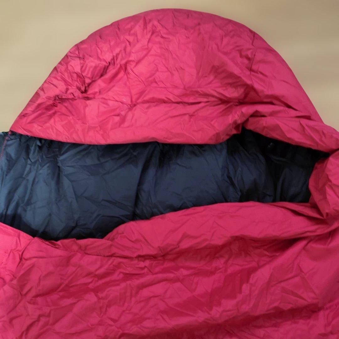 NANGA 寝袋 赤/黒