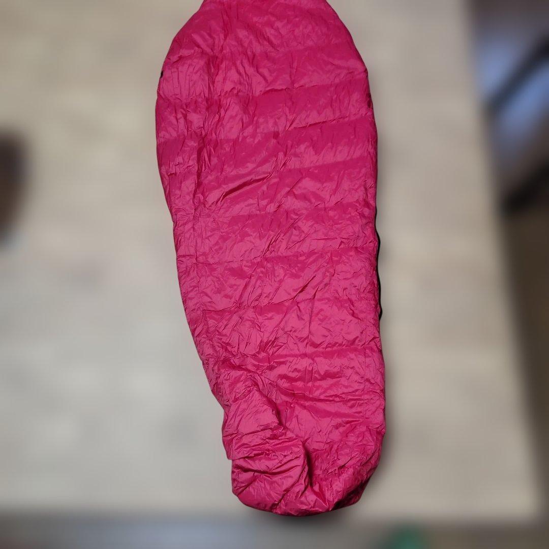 NANGA 寝袋 赤/黒