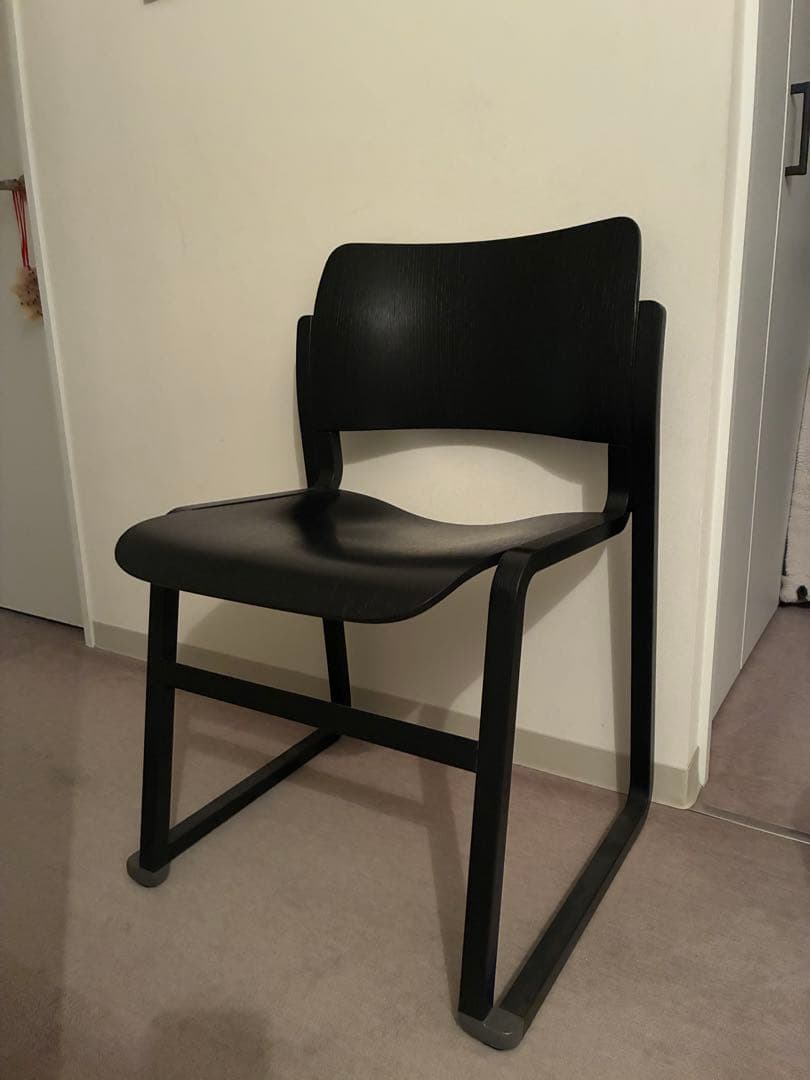 【希少•美品】HOWE名作「40/4」スタッキングチェア木製フレーム/artek