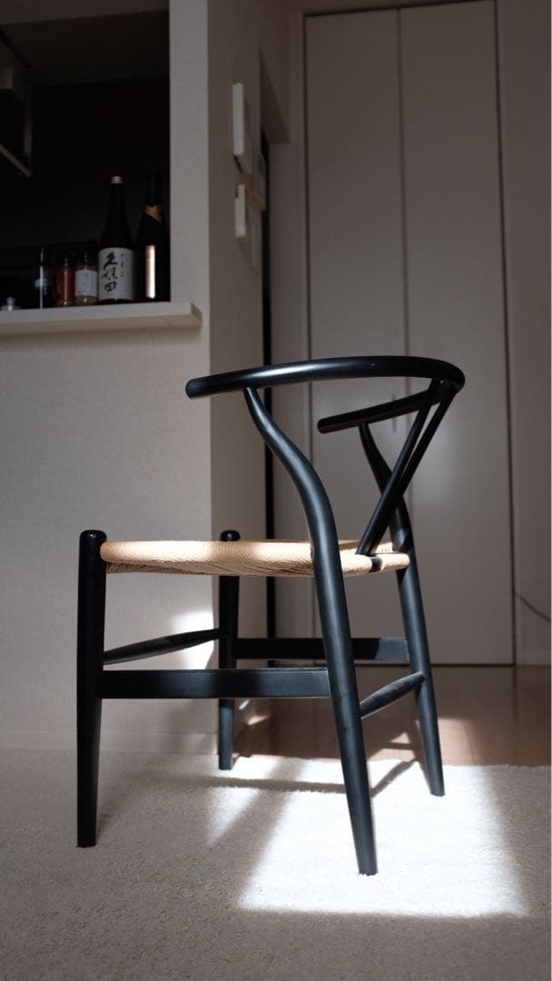 ワイチェアリプロダクト黒　CH24