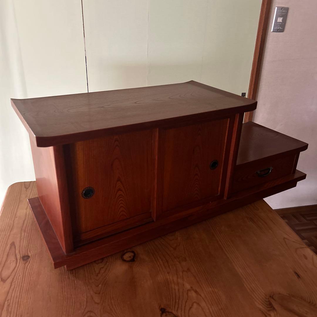 床の間 飾り棚 昭和レトロ 和風棚 木製