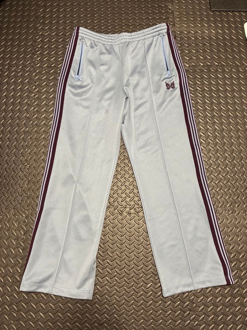 needles トラックパンツ 22ss ブルー Ｌ　水色