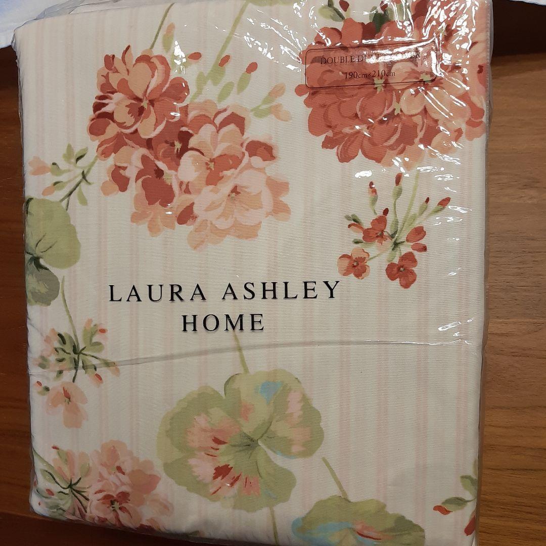 最終値下げ　超レア　ローラアシュレイ ★ゼラニウム柄★　ダブルサイズ