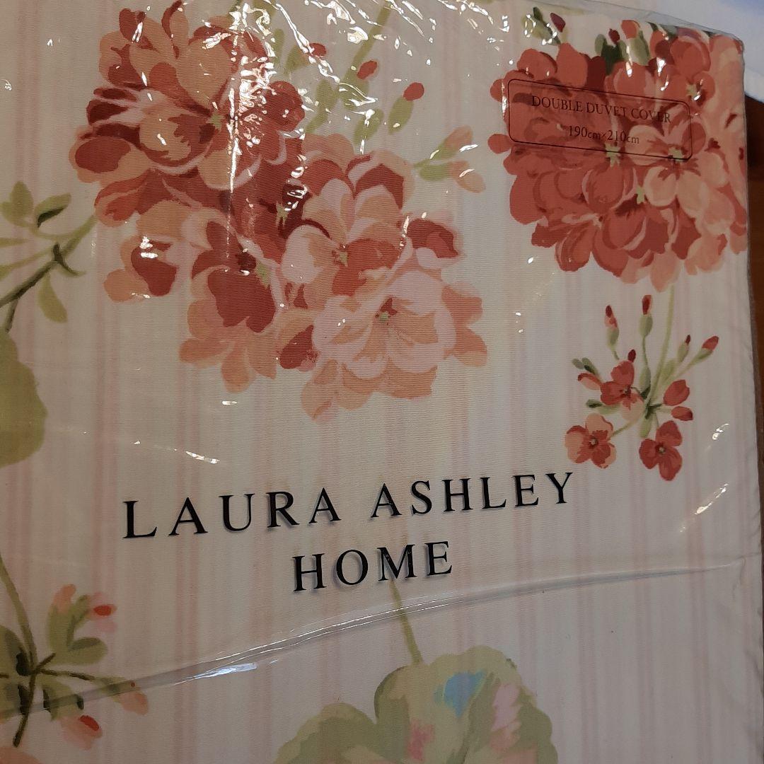 最終値下げ　超レア　ローラアシュレイ ★ゼラニウム柄★　ダブルサイズ