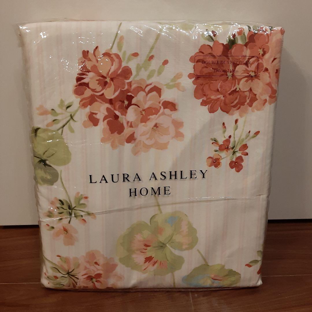 最終値下げ　超レア　ローラアシュレイ ★ゼラニウム柄★　ダブルサイズ