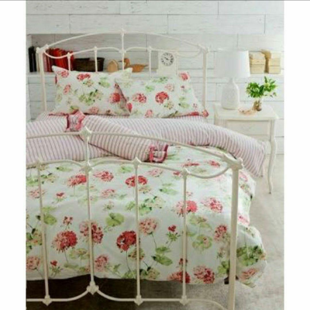 最終値下げ　超レア　ローラアシュレイ ★ゼラニウム柄★　ダブルサイズ