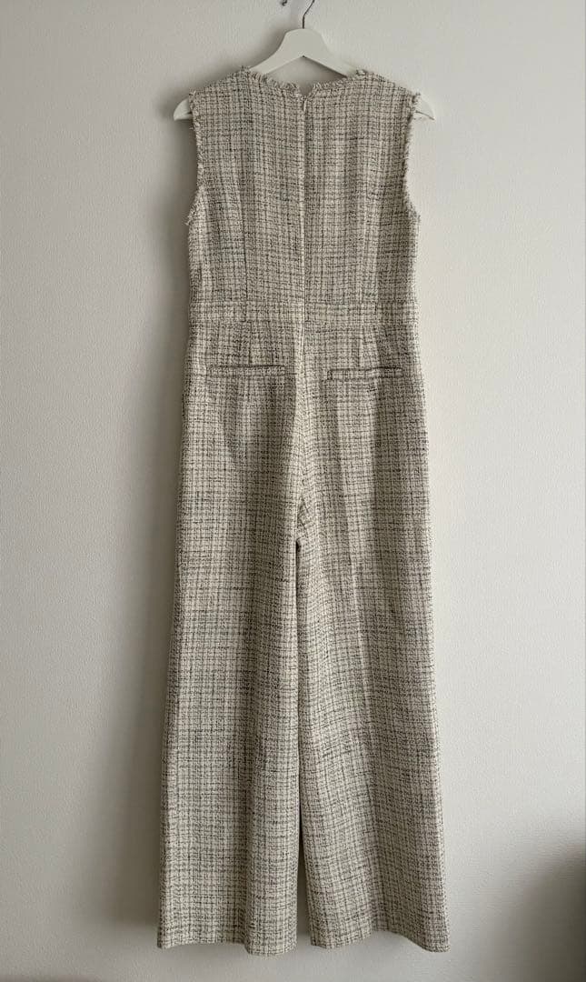 ANAYI オールインワントライスピンツィードオールインワン※ きき