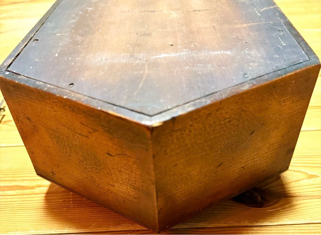 SEIKOSHA 掛時計　精工舎八角時計　ゼンマイ式ネジ巻き可動品　アンティーク