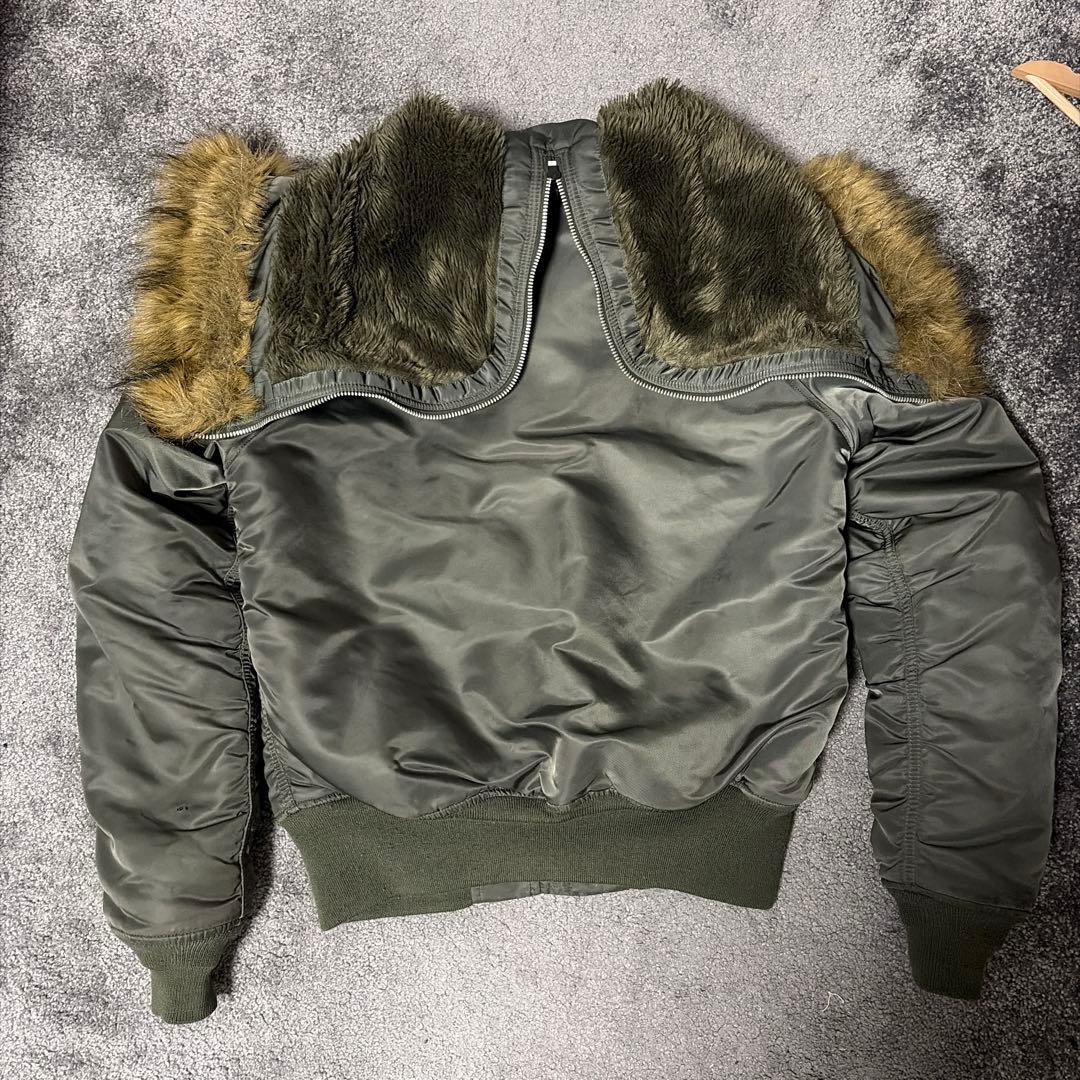 ALPHA USA製N-2Bフライトジャケット カーキ 90s y2k