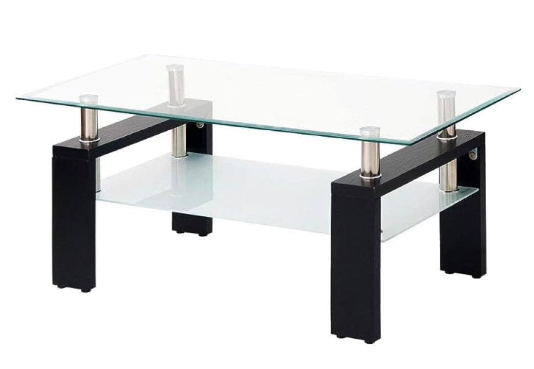 【新品未使用】オシャレなガラステーブル