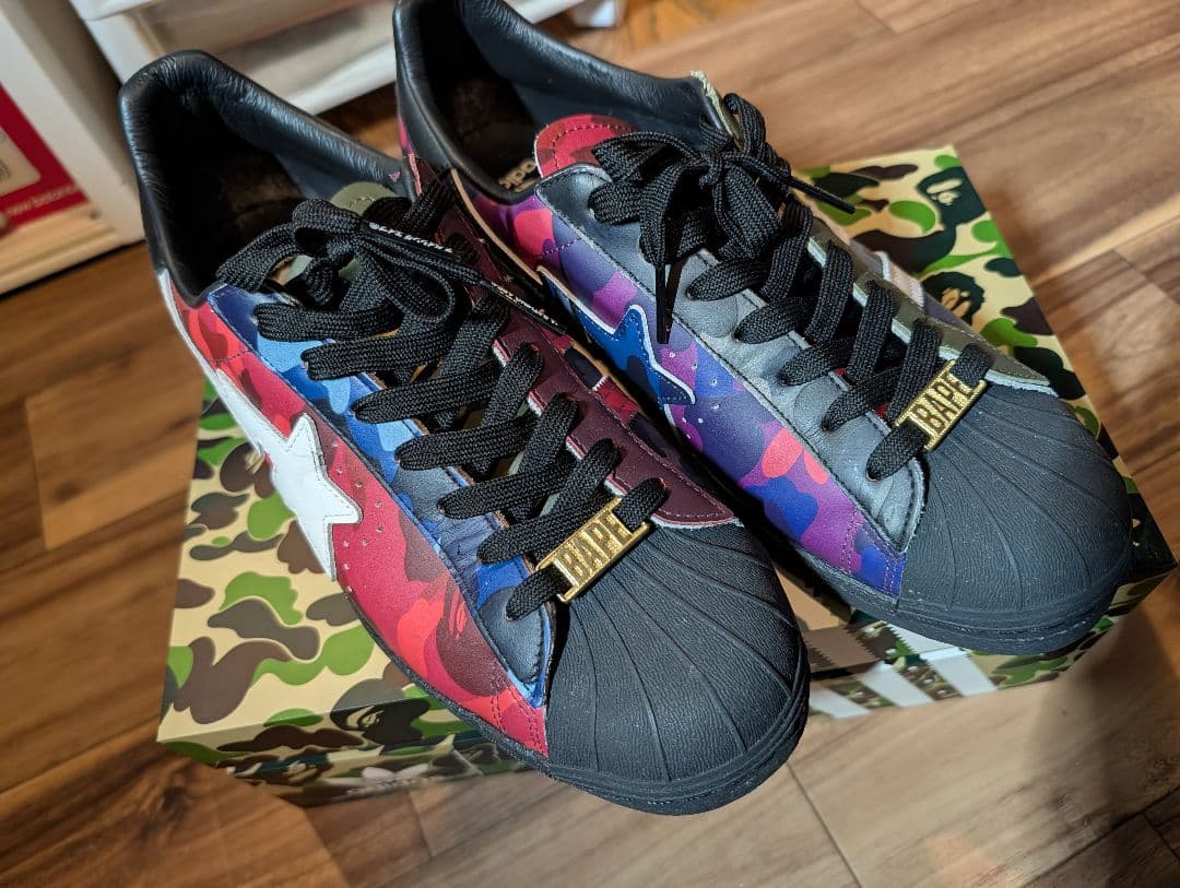 A Bathing Ape × adidas Superstar