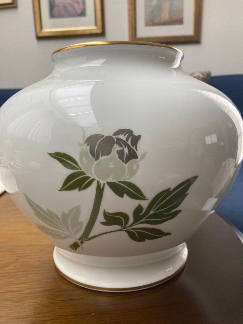 大倉陶園花瓶　花器　箱あり