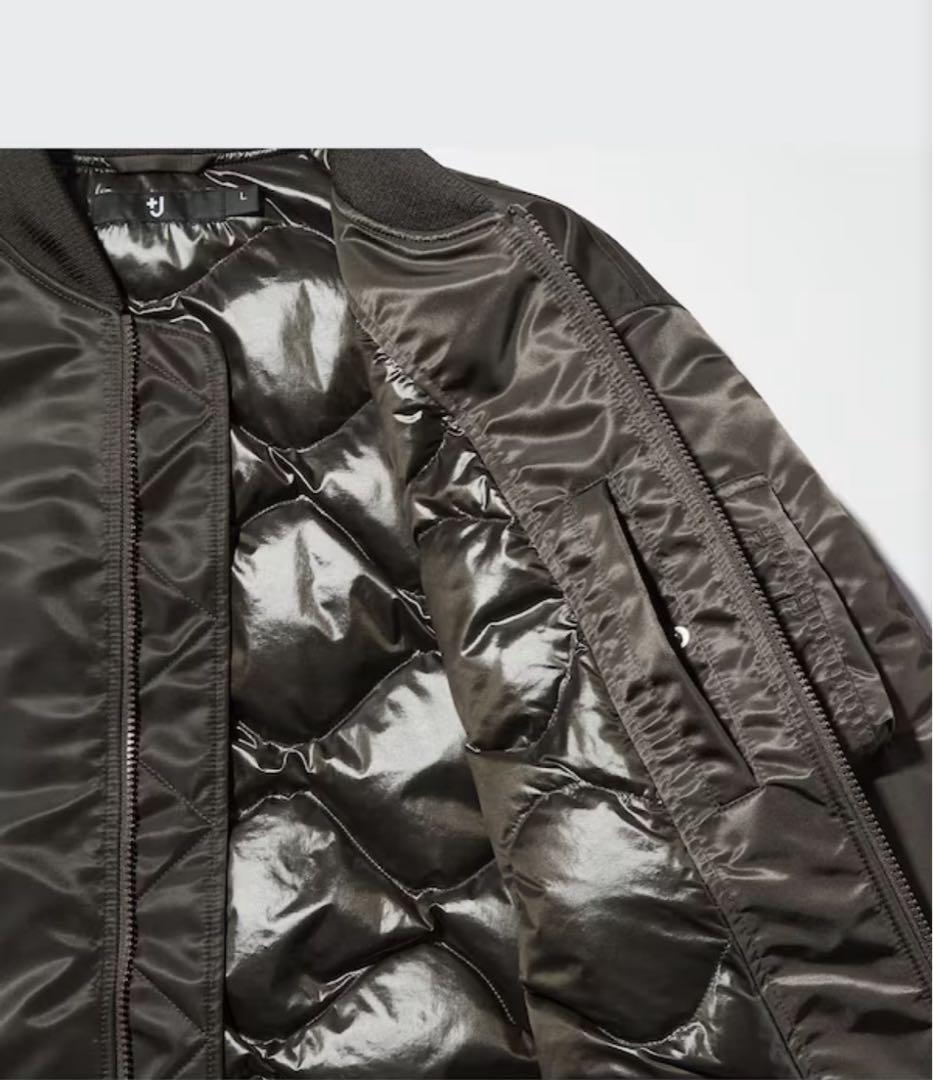 ユニクロ UNIQLO +j MA-1 ジルサンダー　JIL SANDER