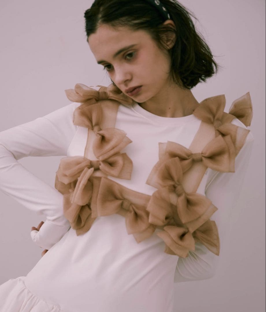 Carmelo Tulle ribbon harness リボンハーネス